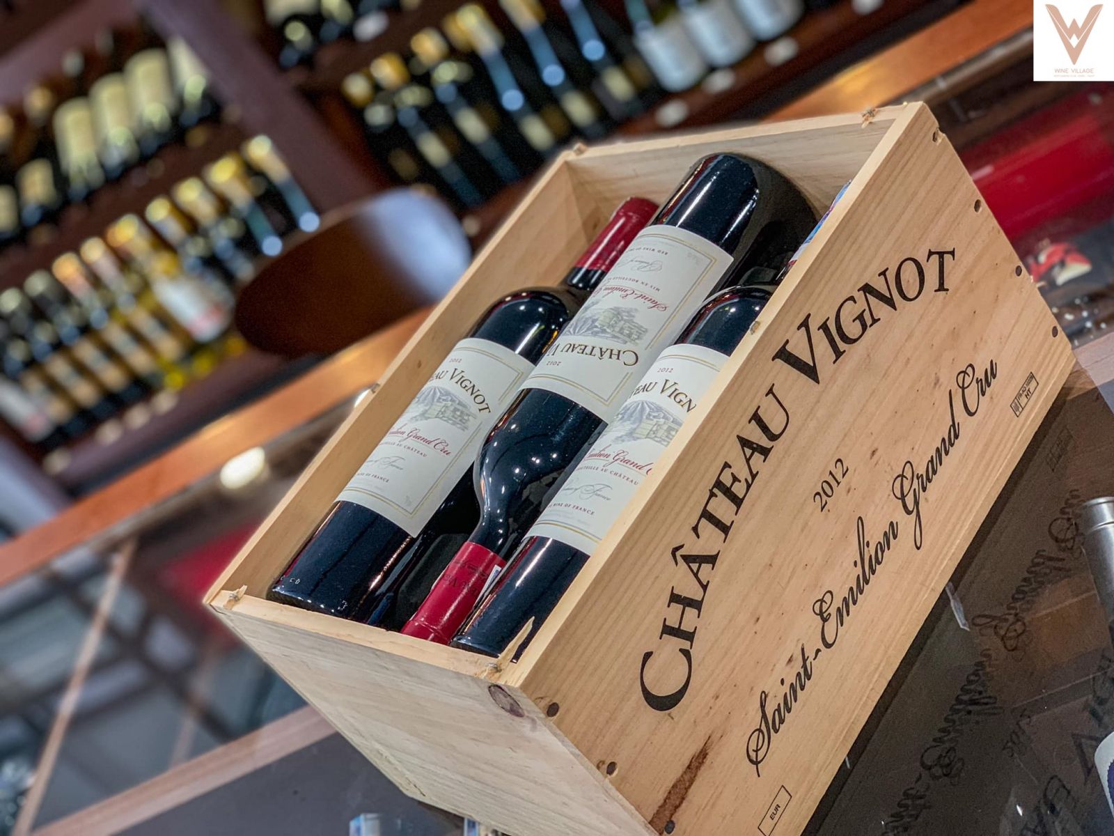 Rượu vang Chateau VIGNOT Saint-Émilion Grand Cru tại sài gòn